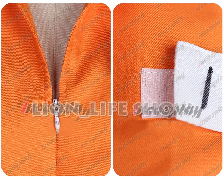 Detentionhouse Nanbaka Niko No.25 тюрьма одежда косплей костюм + аксессуары|cosplay costume|prison clothescostume