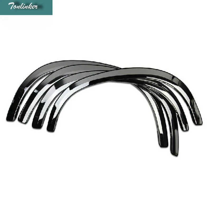 Tonlinker 4 PCS Car Styling NEW Stainless Steel Car Wheel