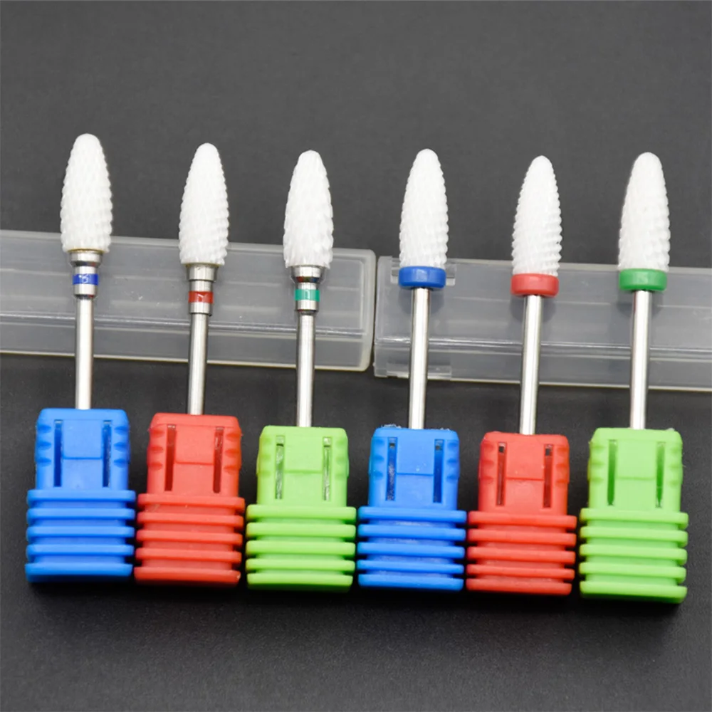 

Manicure Machine Ceramic Nail Drill Bit Tools Electric Drilling Manicure Nail Cleaner Bit Nail Polishing Tools Nail Accessories