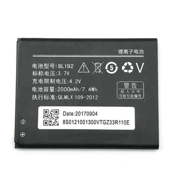 

3.7V 2000mAh BL192 For Lenovo A328 A328T A526 A750 A529 A560 A680 A590 A300 A388T A505E Battery