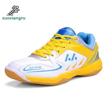Zuoxiangru/Новинка; Брендовая обувь для бадминтона; Высококачественная обувь для настольного тенниса; Легкие комнатные туфли на резиновой подошве; спортивная обувь
