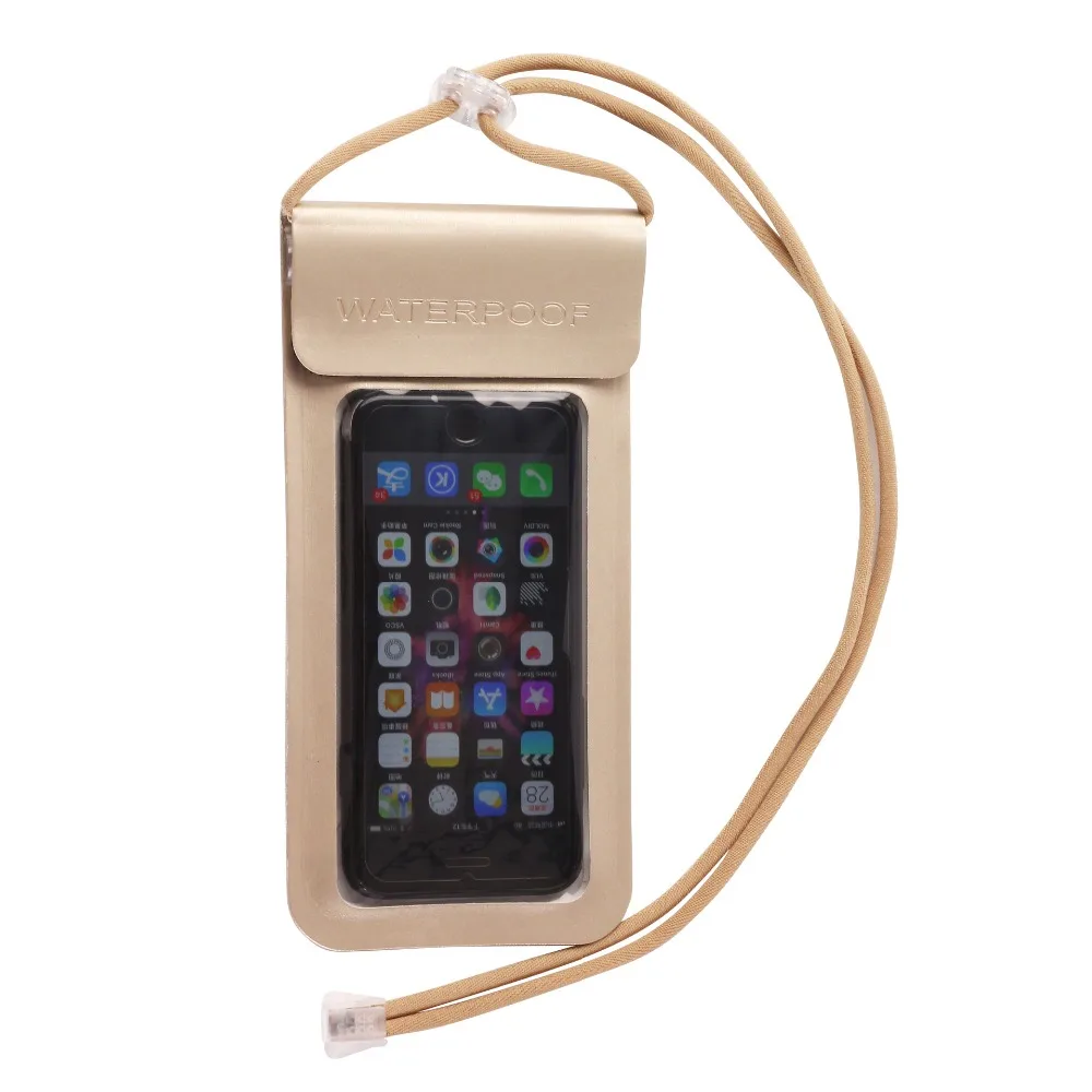 

Waterproof Phone Case Cover Touchscreen Cellphone Dry Diving Bag Pouch with Neck Strap for iPhone Xiaomi Samsung Meizu
