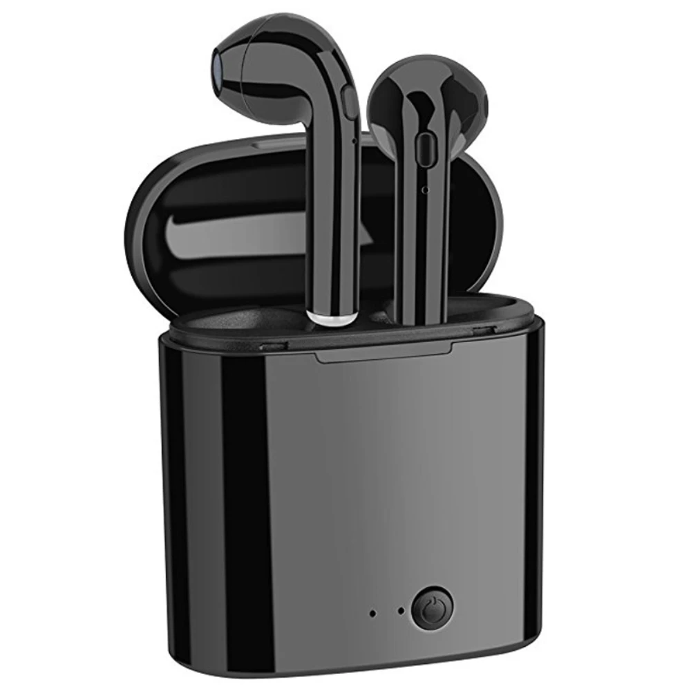 

I7 Twins I7S TWS Earbuds Ture Wireless Bluetooth Double Earphones Earpieces Stereo Music Headset For iPhone X 8 Plus Samsung