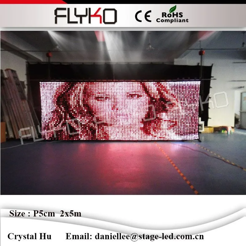 LED video curtain28534