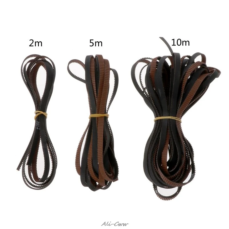

3D Printer New Anti-slip Gear Synchronous Open Timing Belt GT2 GT2-6mm Width 6mm Wear Resistant for DIY Kossel RepRap