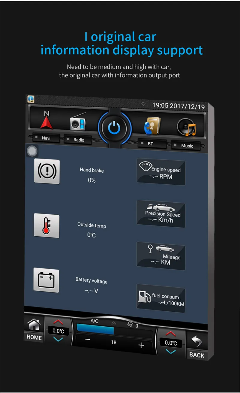 Автомобиль Android для Buick opel excelle 2009- четырехъядерный gps навигатор плеер вертикальный экран автомобиля