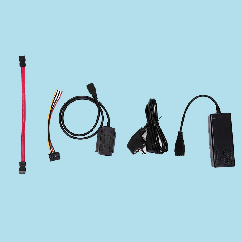 1 комплект SATA IDE Drive к USB 2 0 адаптерному кабелю конвертера для 5/3 5 &quotHD Hard