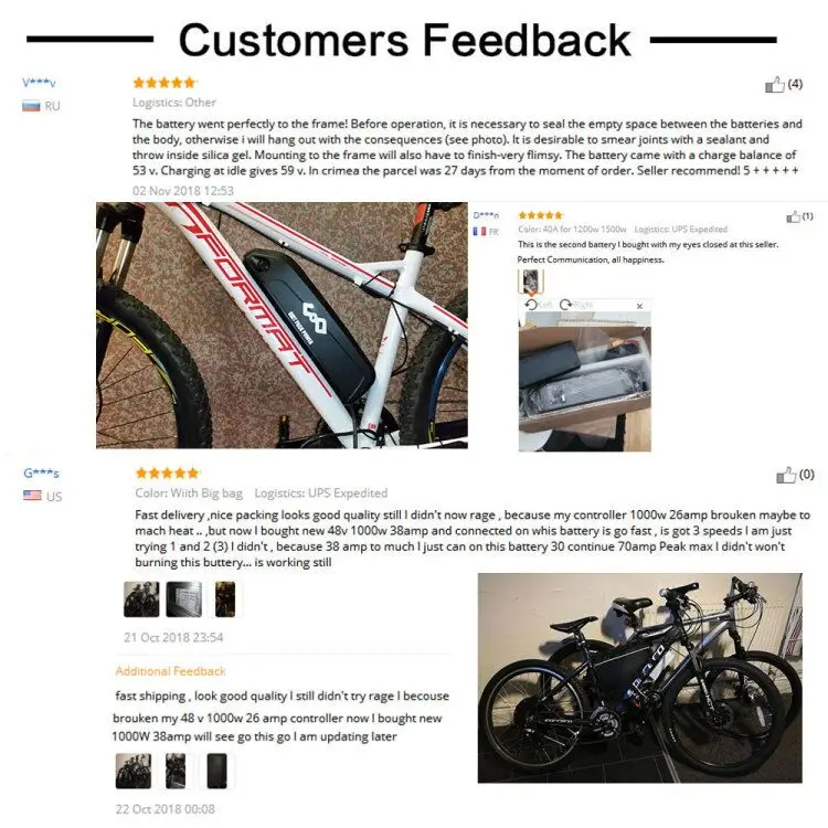 Sale Rear Rack Electric Bicycle Battery 36V 13Ah use LG Cell Li-ion eBike Battery fit 8FUN BBS01 BBS02B 10