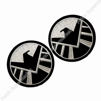 

S.H.I.E.L.D. (AVENGERS) Marvel SHIELD AGENT Movie TV Series Costume Cosplay Embroidered Emblem iron on patch Baseball Cap Badge