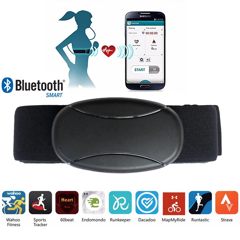Heart rate monitor chest strap stCeinture cardio Bluetooth Smart Cardio