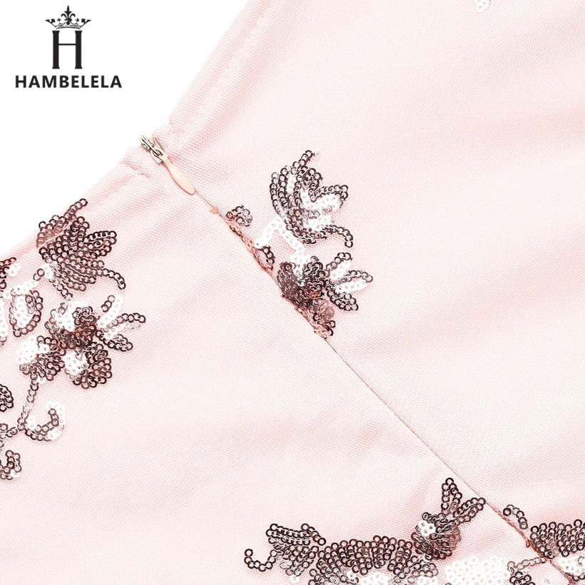 HAMBELELA Long Sleeve Bodysuit Women Gold Sequin Deep V-Neck Skinny Bodycon Jumpsuit Womens Overalls Combinaison Short Femme (16)