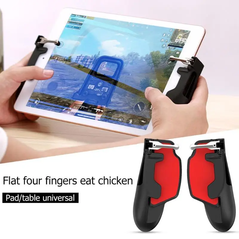  2pcs H7 Tablet Game Controller Joystick Trigger Gamepad Handle for PUBG Phone model for iPad Androi