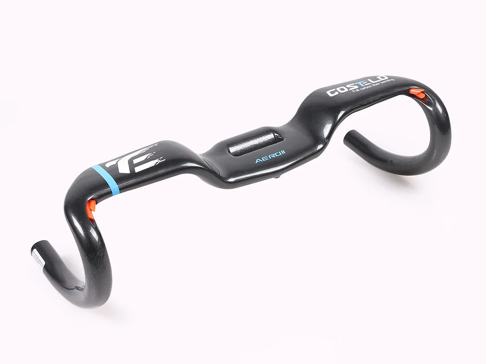 Carbon Fiber MTB Road Bike Bicycle Racing Integrated Drop Bar Stem Handlebar