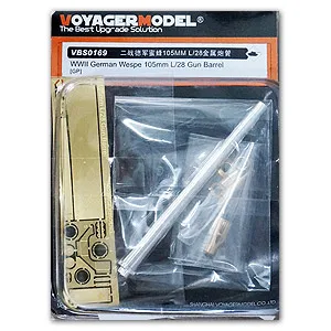 

KNL HOBBY Voyager Model VBS0169 Sd.Kfz.124 wild bee 105mm self-propelled gre-nade with metal barrel