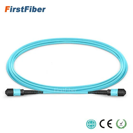 

1m MPO Fiber Patch Cable OM3 UPC optical jumper Female to Female 24 Cores Patch Cord multimode Trunk Cable