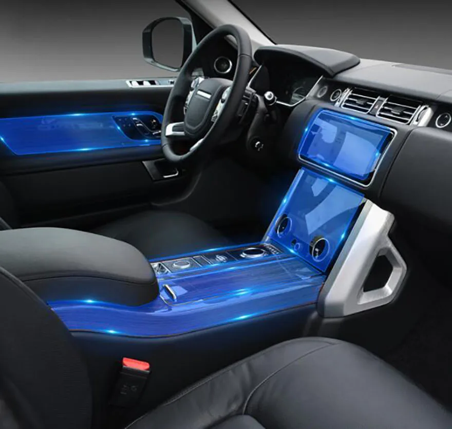 

For Land Rover Range Rover 2013 2014 2015 2016 2017 Interior Sticker Transparent protective film Car Accessories