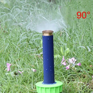 Adjustable Pop up Sprinklers with 1/2 Inch Female thread 90-360 degrees Automatic retractable Lawn Irrigation sprinkler 5 Pcs 