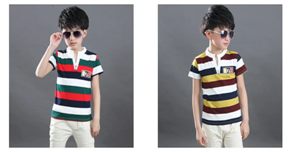Летняя одежда для малышей комплект одежды для маленьких мальчиков 4, 6, 8, 10, 12 лет, футболка в полоску Топ+ короткие штаны, одежда для детей