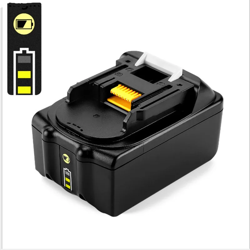 

For Makita BL1850 18V 6000mAh Rechargeable Battery Lithium-ion Power Tools Batteries for Drill BL1840 BL1815 Indicator light