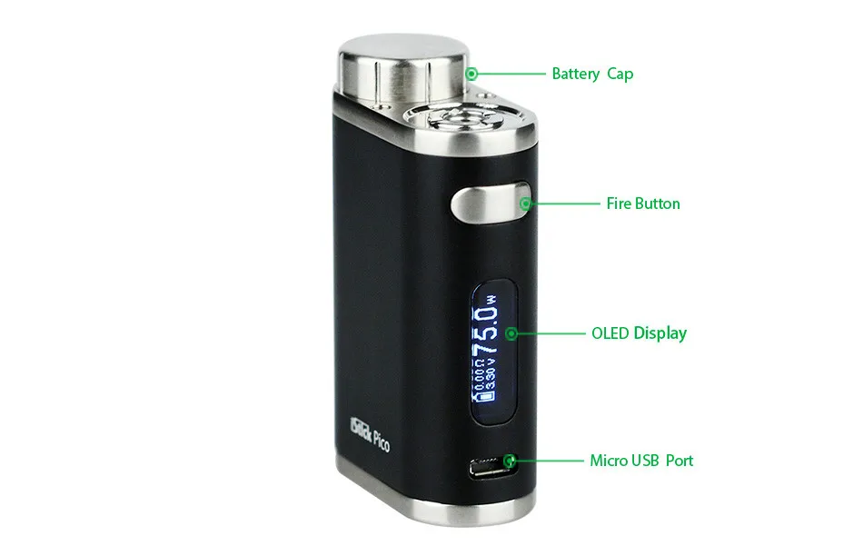 75W Eleaf iStick Pico TC Full Kit WO Battery 4