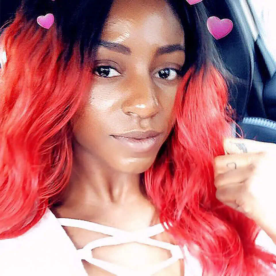 body wave ombre human hair bundles with closure  (9)