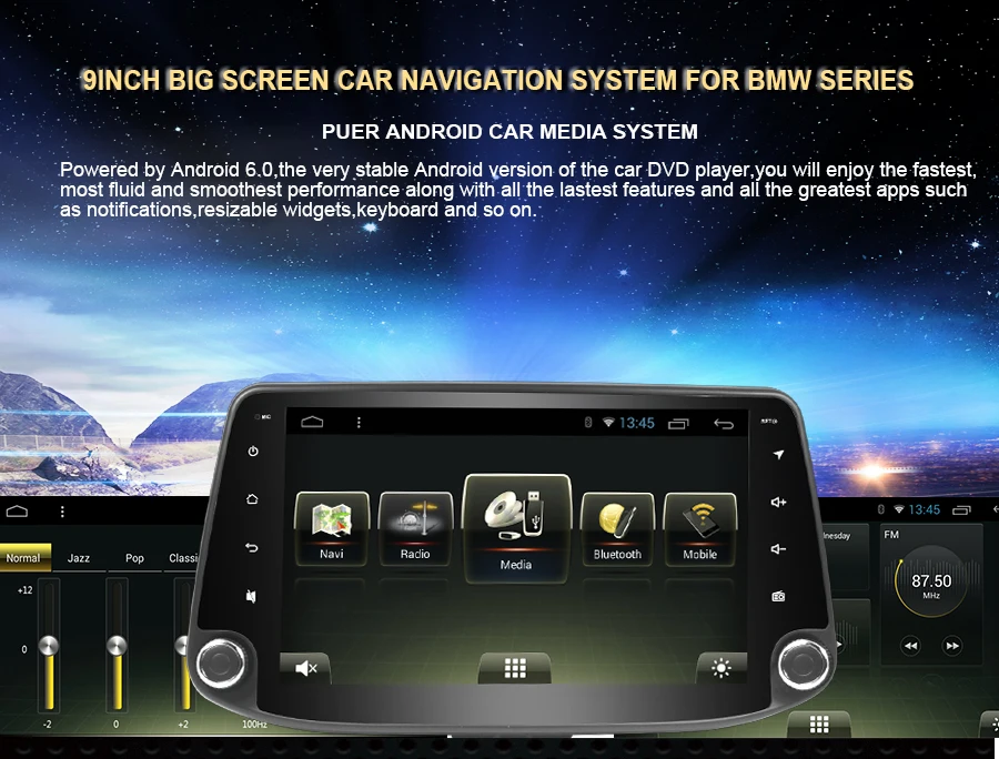 1 Android car audio gps navigation system for New 2017 Hyundai i30 Elantra 