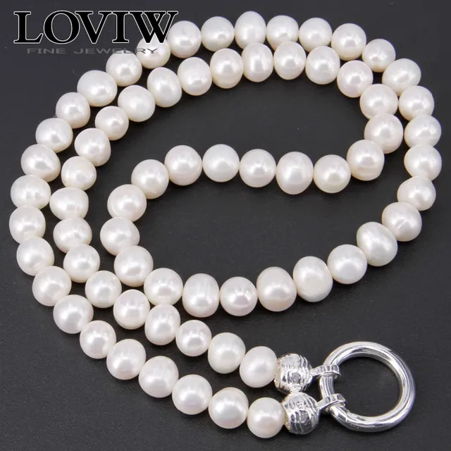 Natural Pearl Baroque Necklace  2