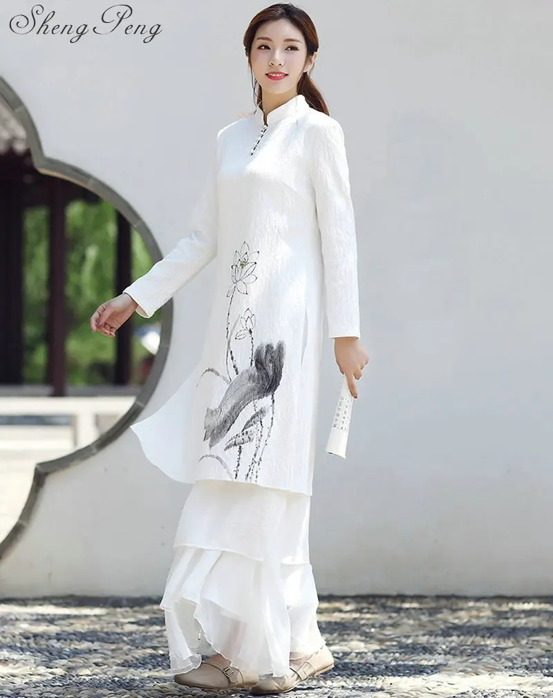 Новое платье vestidos, винтажное платье Ципао, китайское традиционное платье Ципао для женщин, свадебное платье CC003