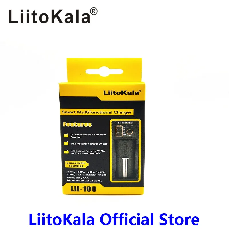 LiitoKala lii-PL4 lii100 lii-202 Lii-402 lii-500 lii-PD4 18650 Battery Charger For 26650 16340 LiFePO4 1.2V Rechareable Battery LiitoKala lii-PL4 lii100 lii-202 Lii-402 lii-500 lii-PD4 18650 Battery Charger For 26650 16340 LiFePO4 1.2V Rechareable Battery