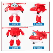 Big size ABS super wings deformation airplane robot anime action figures transformation toys for children kids gift