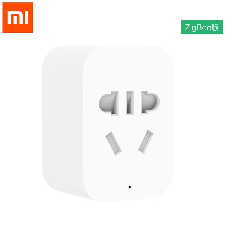 

Original Xiaomi Smart Socket Mi Zigbee WiFi APP Wireless Control Switches EU US AU Timer Plug Power Charger Work with Gateway