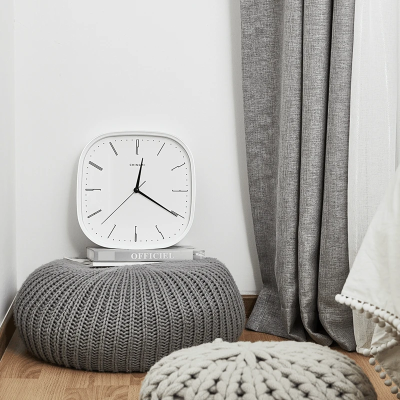 Xiaomi Youpin Mijia Wall Clock Simple Style Mute Hanging Clock Fashion Round Rectangle Shape Clock