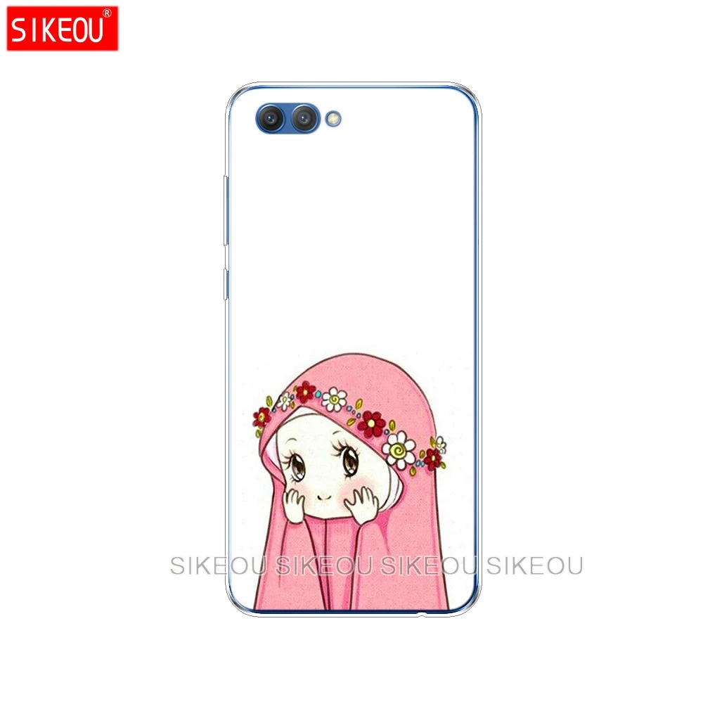 Силиконовый чехол для телефона Huawei Honor 10 V10 3c 4C 5c 5x 4A 6A 6C pro 6X 7X 6 7 8 9 LITE hijab красивые