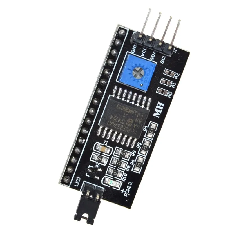 IIC/I2C/интерфейс LCD 1602 2004 ЖК адаптер пластина для Arduino|interface lcd|interface i2cplate adapter |