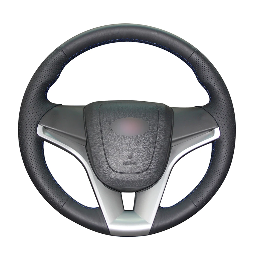 Чехлы на руль ручной работы из искусственной кожи для Chevrolet Cruze 2009 2014 Aveo Orlando Holden