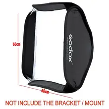 Godox 60 x 60cm Softbox Bag Kit for Studio Flash Speedlite Professional Photo Studio Camera Flash fit Bowens Elinchrom(RU)