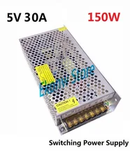 150W 5V 30A Switching Power Supply Factory Outlet SMPS Driver AC110-220V to DC5V Transformer for LED Strip Light Module Display