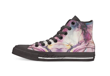 

Purple Passion Casual High Top Canvas shoes sneakers Light Walking Shoes
