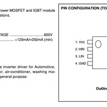 M81720FP высоковольтный полумост драйвер Новые оригинальные товары
