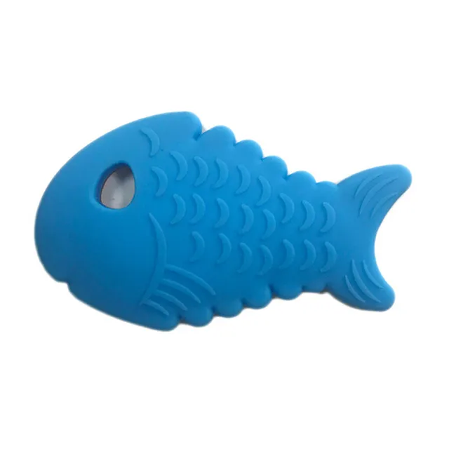 Fish Silicone Teether Diy Teether Silicone Pendant Baby Teether Safe