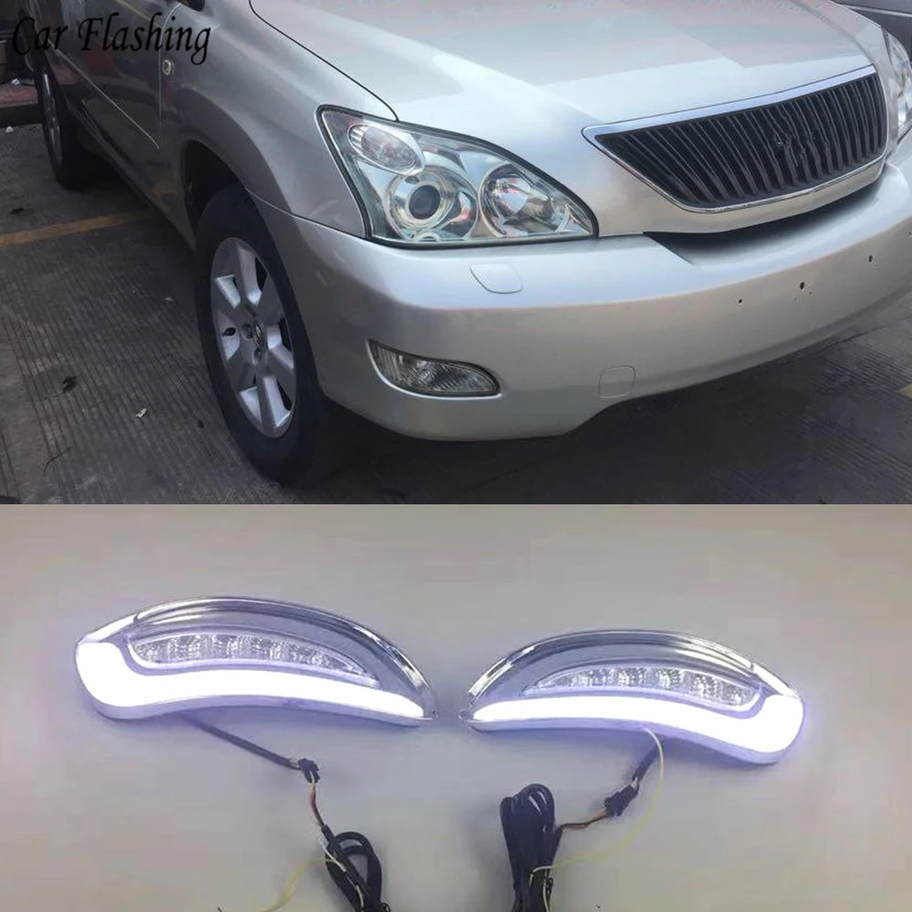 Car flashing 2Pcs LED For Lexus RX330 RX350 2003 2004 2005 2006 2007
