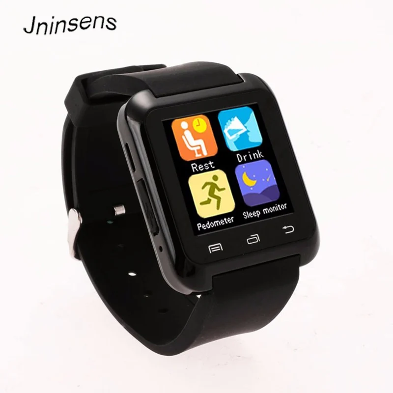 U80 Bluetooth Смарт часы наручные умные для iphone 4 4S 5 5S 6 6s плюс samsung S4 Примечание 2 3 htc xiaomi
