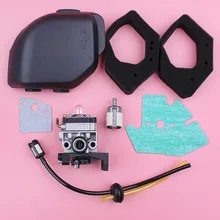 Carburetor Air Filter Cover Housing Assy For Honda GX25 GX25NT HHT25S Air Fuel Filter Line Kit 4 Stroke Lawn Mower Engine Part