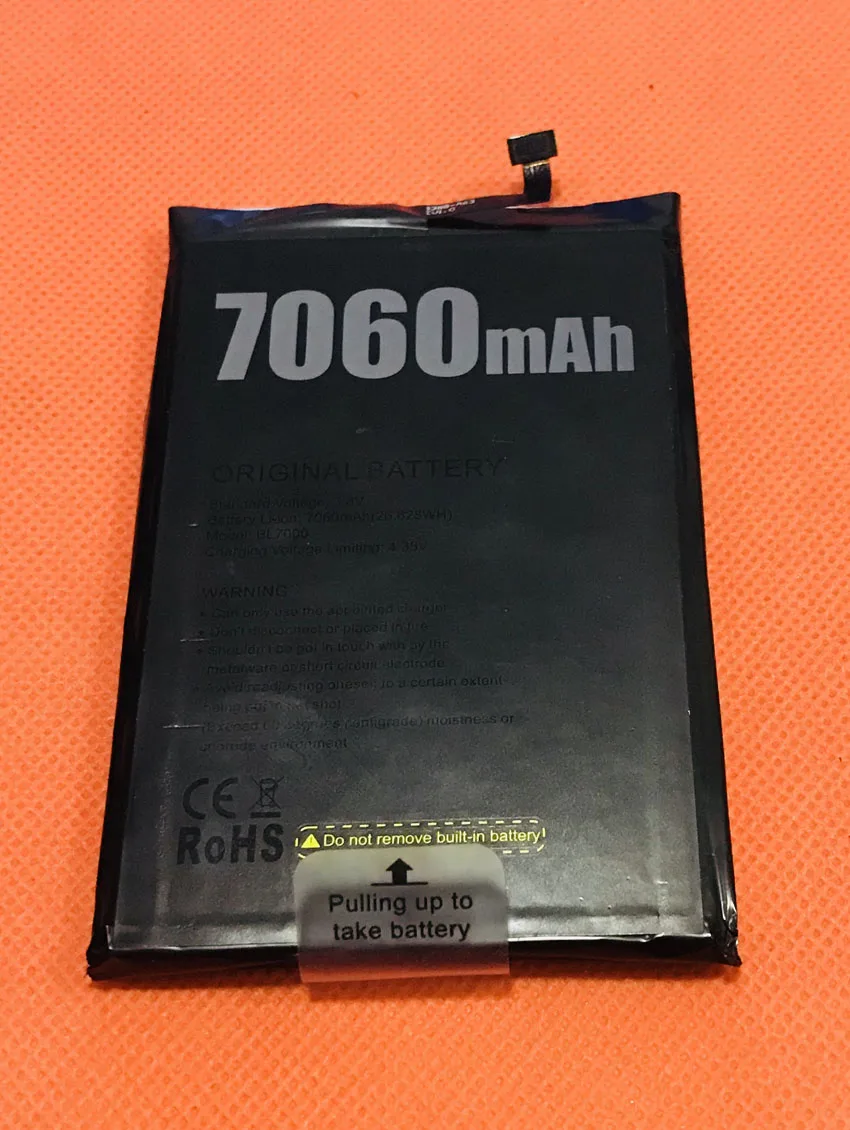 Used Original Battery Batterie Batterij Bateria 7060mAh