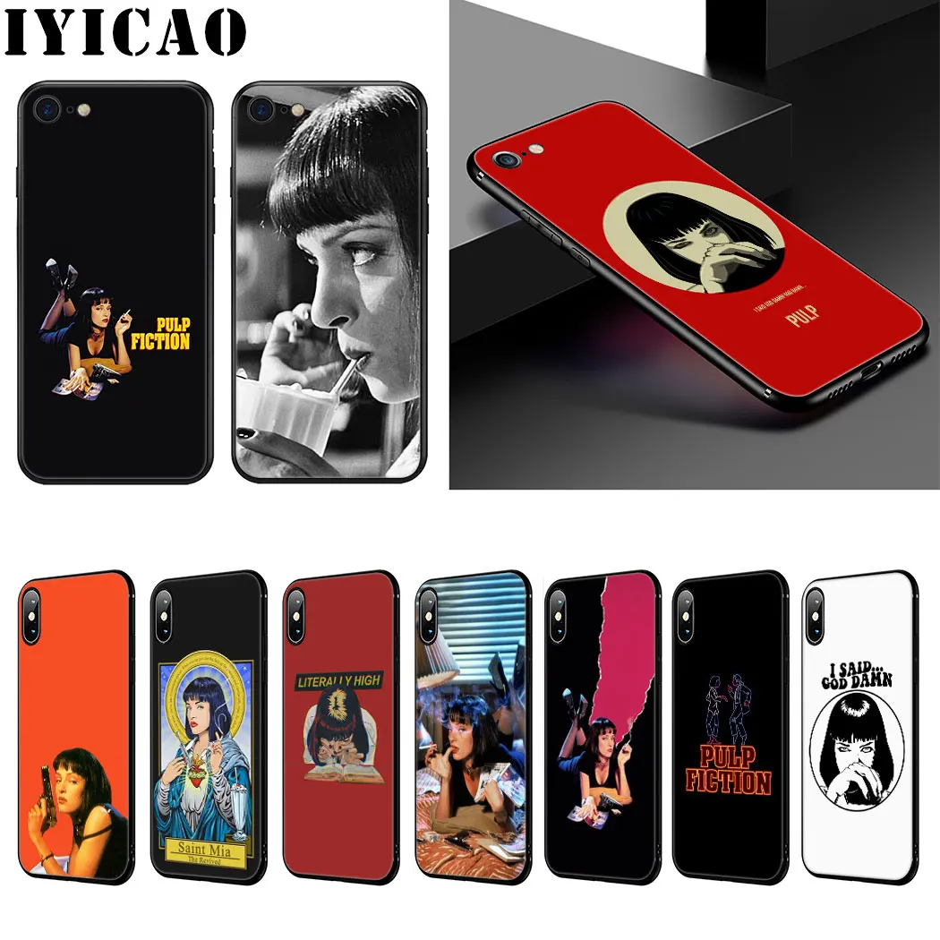 IYICAO Дымовое ружье Девушка Мягкий чехол для телефона iPhone XR X XS Max 6 S 7 8 Plus 5 5S SE |