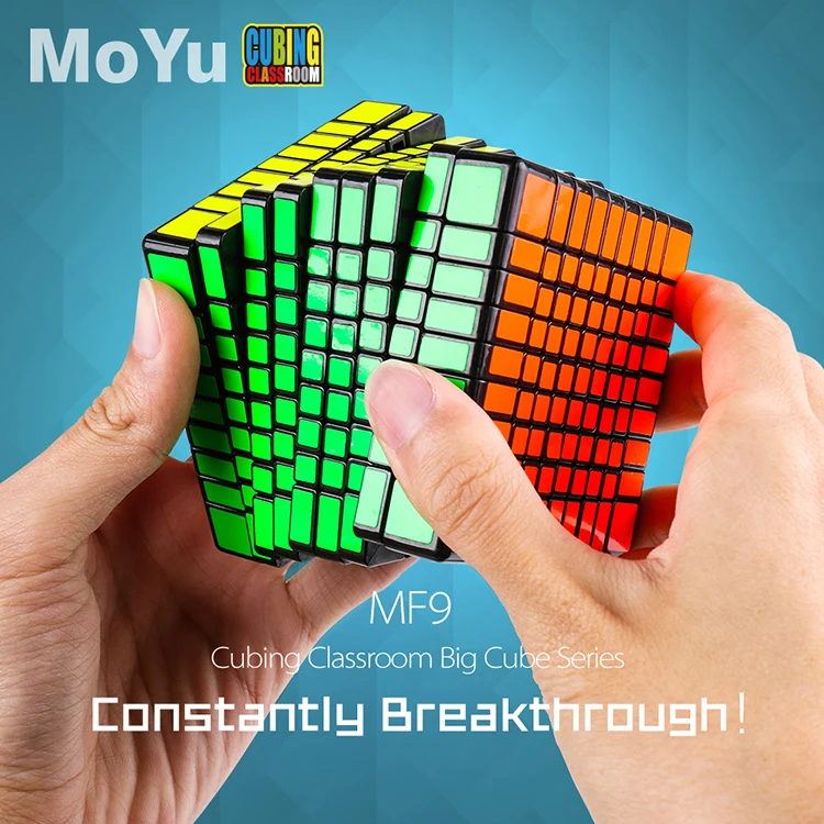 Moyu MF9 Meilong 9X9X9 куб скорость Магическая головоломка Mofangjiaoshi 9x9 развивающие Cubo magico Развивающие детские игрушки игра