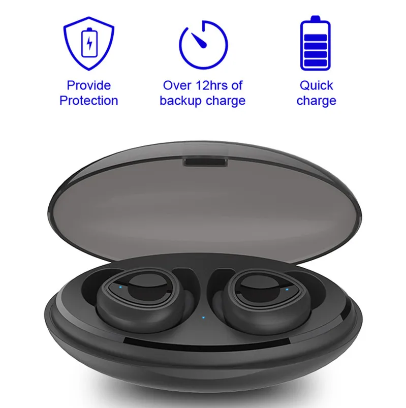 Nasin TWS Wireless Bluetooth 5.0 Earphone 3D Super Bass Sweatproof headset Sports Earbuds Gaming Headset for iPhone xiaomi Nasin TWS Wireless Bluetooth 5.0 Earphone 3D Super Bass Sweatproof headset Sports Earbuds Gaming Headset for iPhone xiaomi