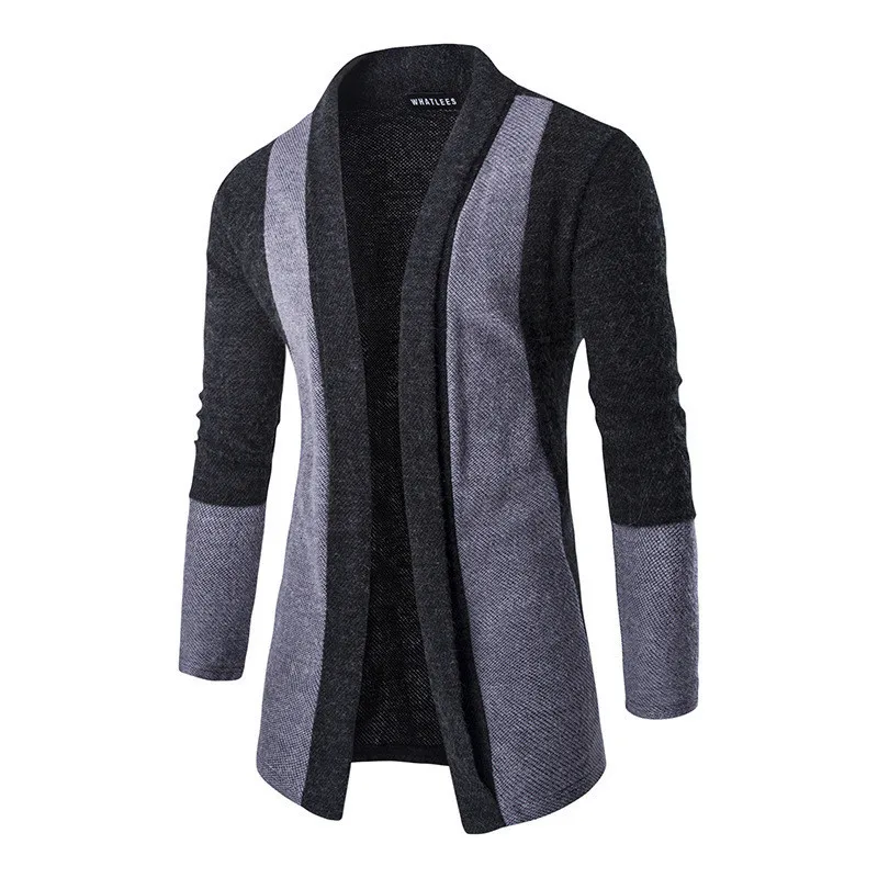 

2017 New Arrival Brand-Clothing Spring Cardigan Male Fashion Slim Fit Sweater Men Casual Solid Color Mens Sweaters Size M-2XL