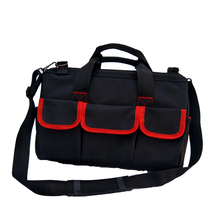 thicken 600D oxford cloth tool bag doulbe layer canvas multifunction