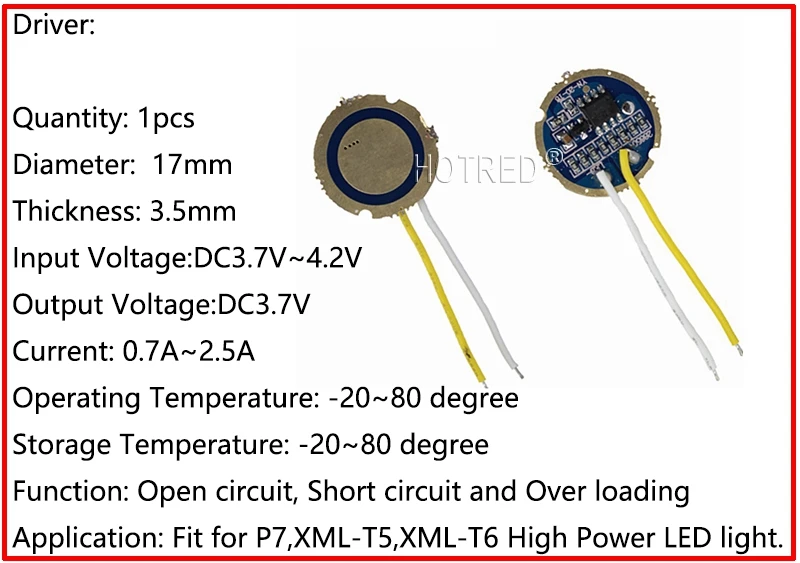 CREE XML XM-L T6 LED U2 10 Вт Холодный белый 6500 К/10000 к высокомощный светодиод+ 3,7 в 5 режимов 17 мм светодиодный драйвер+ T6 10 градусов светодиодный объектив DIY часть